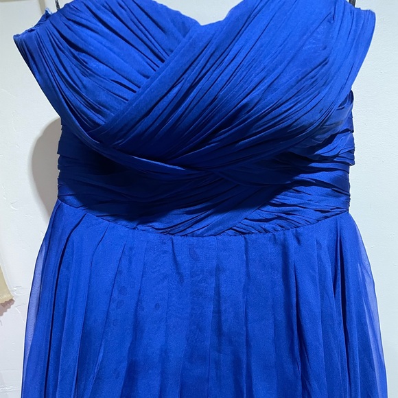 Indigo blue ๐๐ hi-low formal dress - Picture 3 of 5